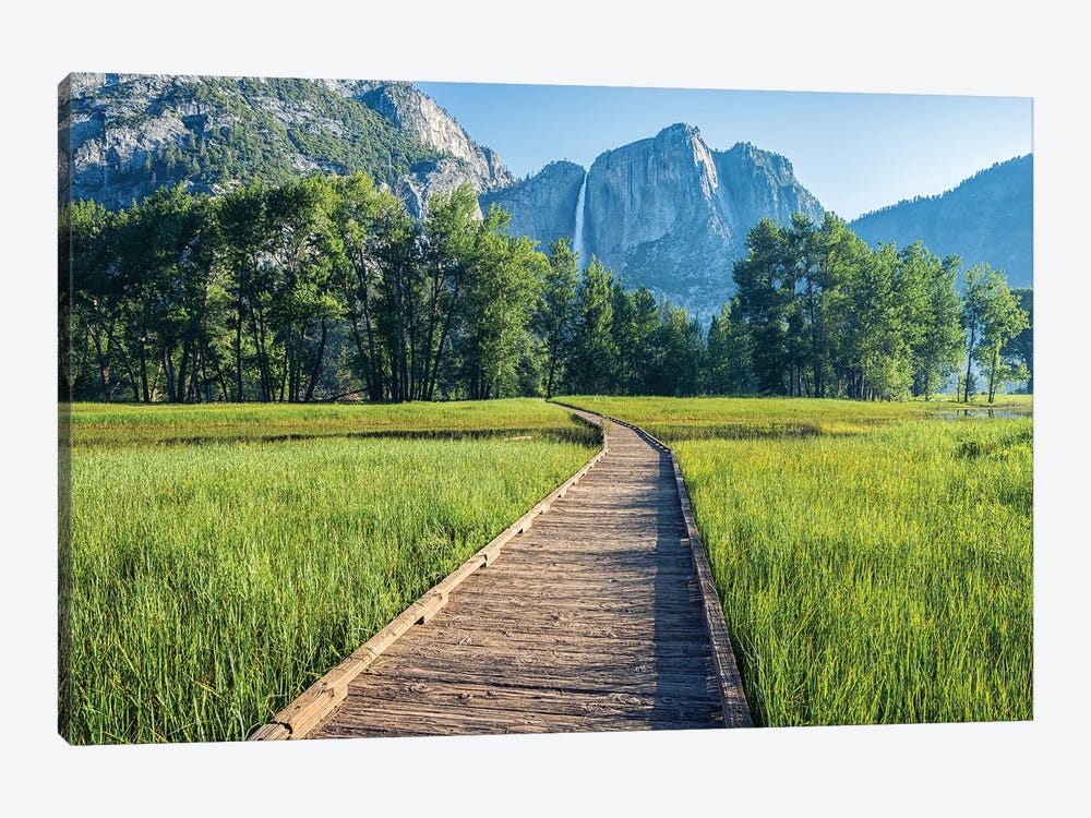 Morning Serenity Yosemite Valley by Joseph S. Giacalone 1-piece Canvas Art Print
