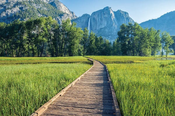 Yosemite National Park: Morning Serenity Yosemite Valley by Joseph S. Giacalone