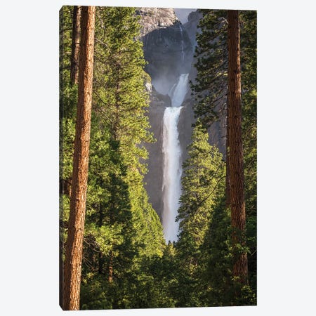 Lower Yosemite Falls Canvas Print #JGL727} by Joseph S. Giacalone Art Print