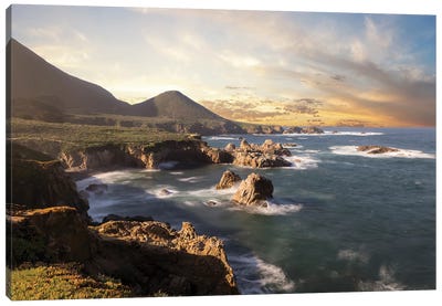 Magical Monterey California Coast Canvas Art Print - Joseph S Giacalone