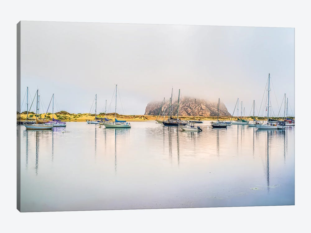 Morro Bay In Reflections by Joseph S. Giacalone 1-piece Art Print