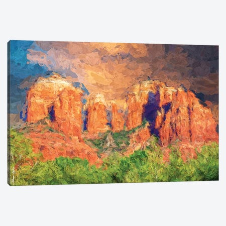 Cathedral Rock Beauty Sedona Arizona Canvas Print #JGL741} by Joseph S. Giacalone Canvas Art