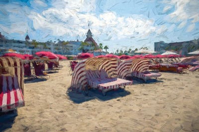 Summertime Fun By The Hotel Del by Joseph S. Giacalone acrylic art print