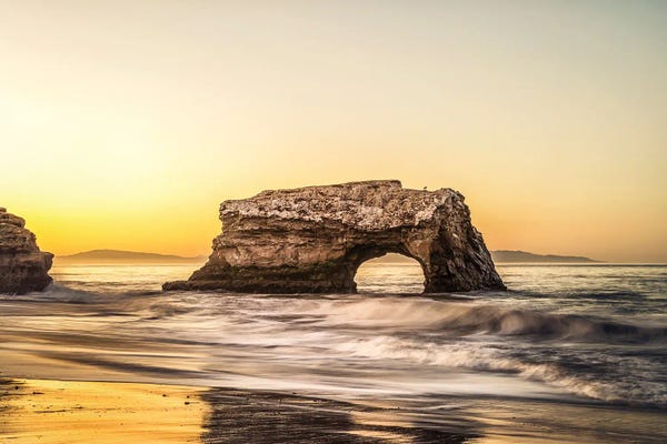 Beach Sunrises & Sunsets: Santa Cruz Sunrise by Joseph S. Giacalone