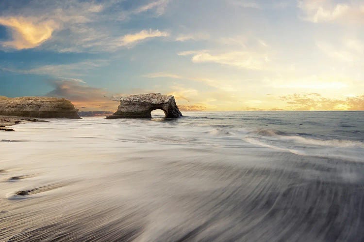 Sunrise Sky Natural Bridges State Beach