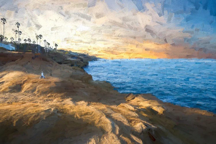 Sunset Cliffs Natural Park Coastal Paradise by Joseph S. Giacalone wall art