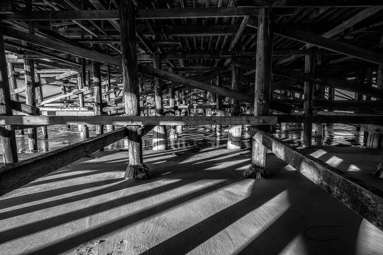 Under Crystal Pier Light And Shadows