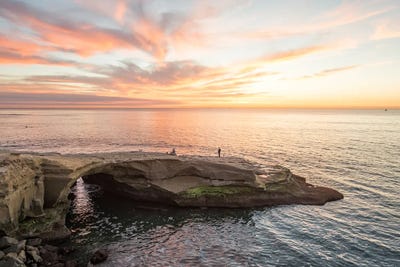 The Arch At Sunset by Joseph S. Giacalone acrylic art print