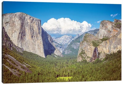 Yosemite Valley Magic Canvas Art Print - Yosemite National Park Art