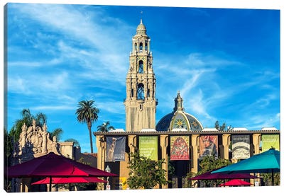 California Tower And Dome Canvas Art Print - Joseph S Giacalone