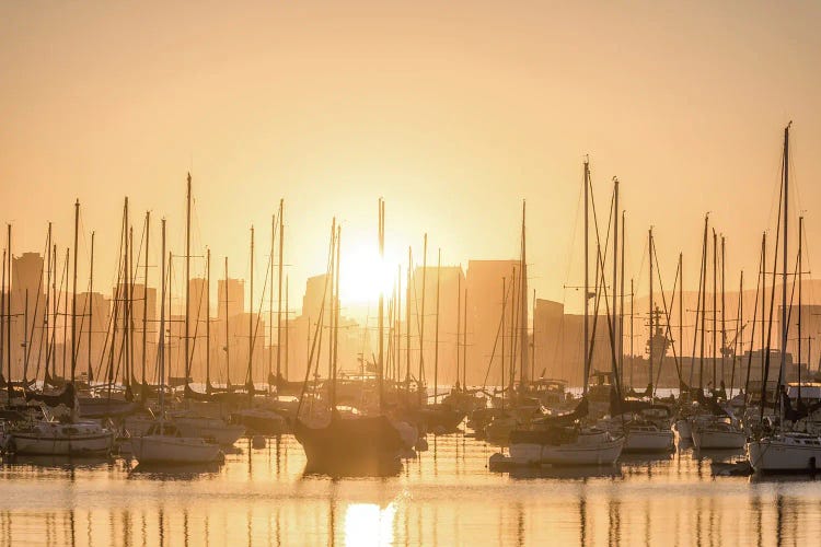 A Nautical Sunrise - San Diego Harbor