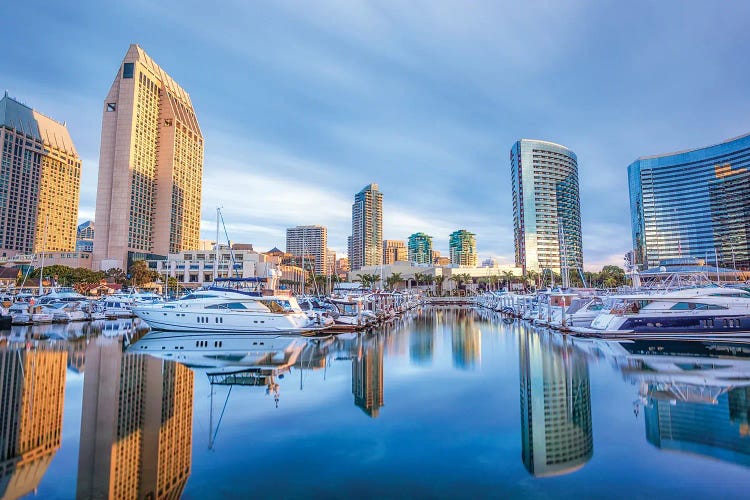 Embarcadero Marina Calm by Joseph S. Giacalone wall art