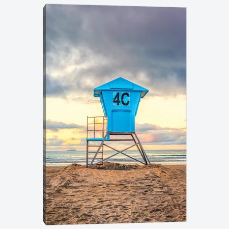 4C At Coronado Central Beach Canvas Print #JGL88} by Joseph S. Giacalone Art Print