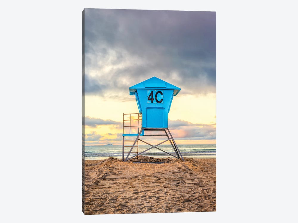 4C At Coronado Central Beach by Joseph S. Giacalone 1-piece Art Print