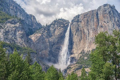 Upper Yosemite Falls Perfection by Joseph S. Giacalone multi panel art