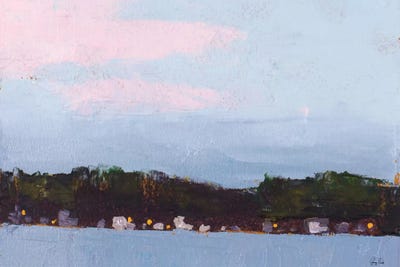 Across the Lake by Jenny Green framed wall art