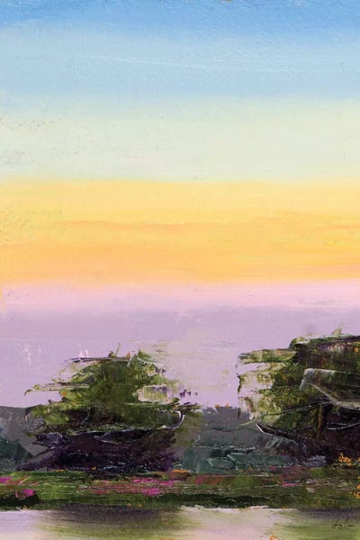 Glowing Sunset by Jenny Green framed wall art