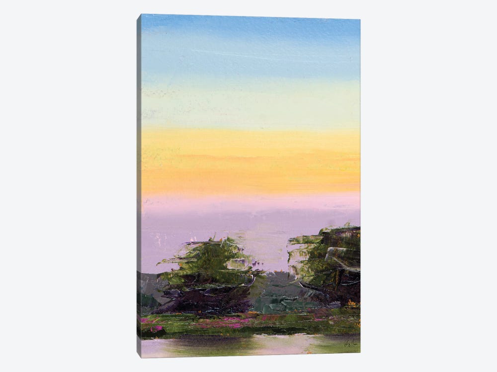 Glowing Sunset by Jenny Green 1-piece Canvas Print