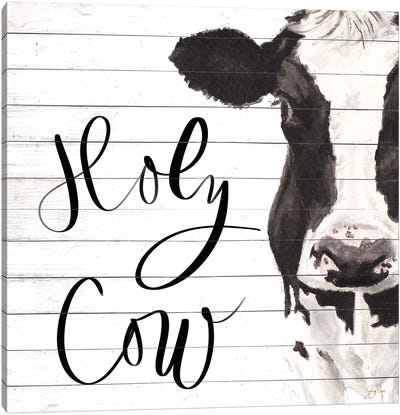 Holy Cow Canvas Art Print