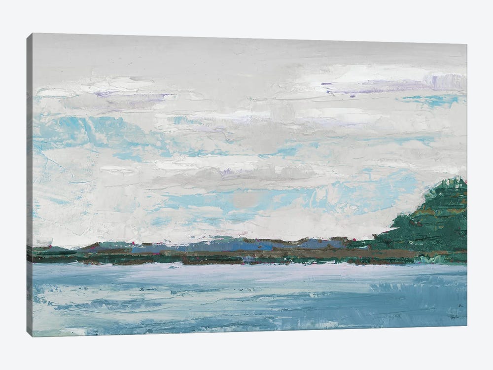 Lakeside by Jenny Green 1-piece Canvas Art