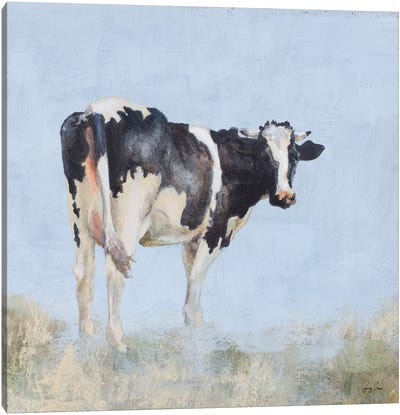 Posing Cow Canvas Art Print