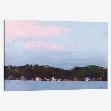 Across the Lake Canvas Print #JGN1} by Jenny Green Canvas Wall Art