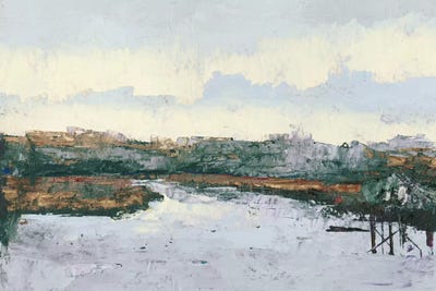 Along the Waters by Jenny Green framed wall art