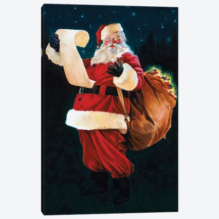Sleepy santa in underwear funny tired santa Metal Print by Norman