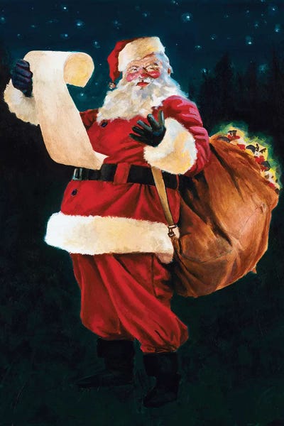 Vintage Christmas: Jolly Old Saint Nick by Jenny Green