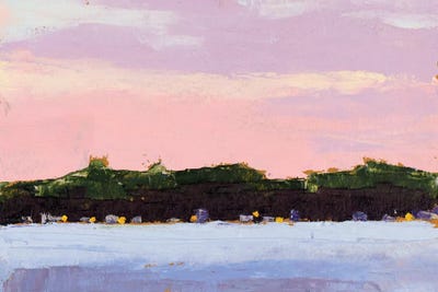 Across the Lake by Jenny Green framed wall art