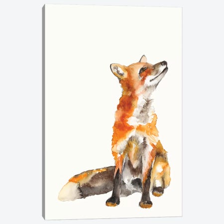 Sly Fox I Canvas Print #JGO1086} by Jennifer Goldberger Canvas Wall Art
