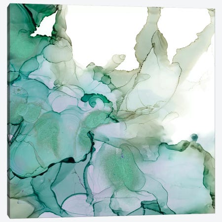 Emerald Cavern II Canvas Print #JGO1105} by Jennifer Goldberger Art Print