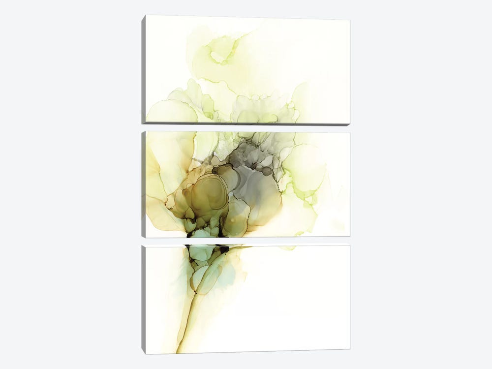 Fluid Bloom I by Jennifer Goldberger 3-piece Canvas Art Print