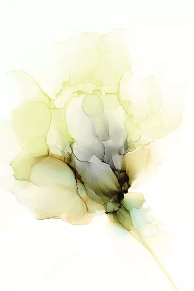 Alcohol Ink: Fluid Bloom II by Jennifer Goldberger