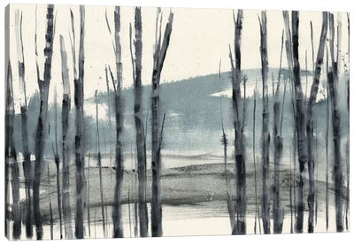 Fluid Treeline I Canvas Art Print - Jennifer Goldberger