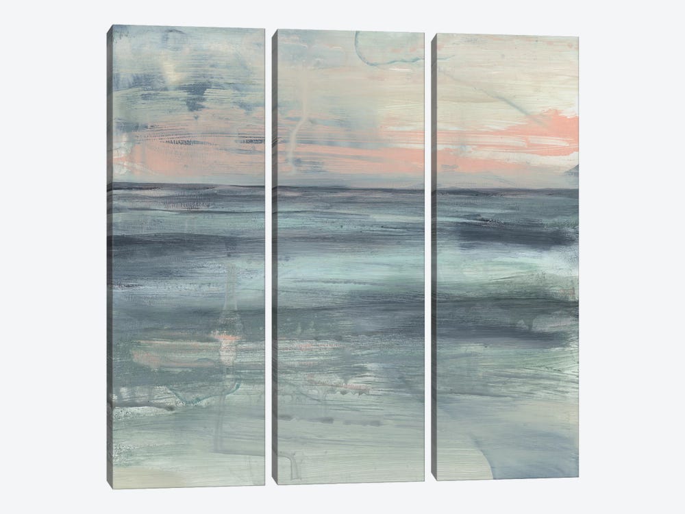 Pastel Coast I by Jennifer Goldberger 3-piece Art Print