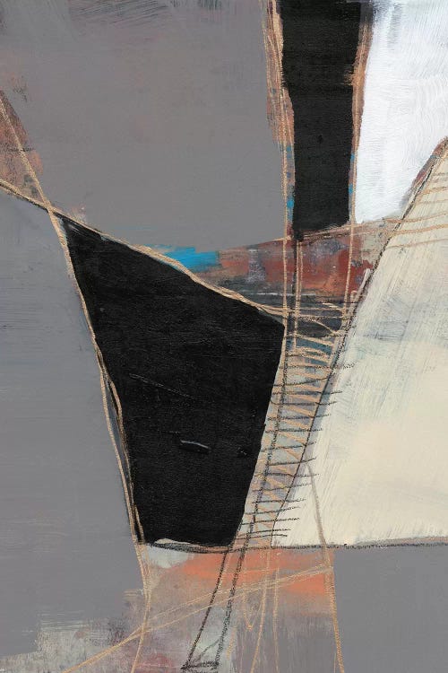 Segmented Neutrals II by Jennifer Goldberger wall art