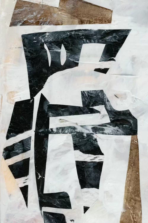 Tribal Collage I by Jennifer Goldberger wall art