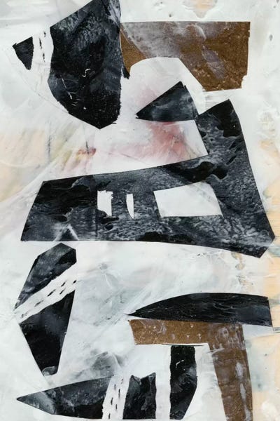 Tribal Collage II by Jennifer Goldberger acrylic art print