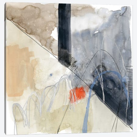 Abstract Coordinates VI Canvas Print #JGO1155} by Jennifer Goldberger Canvas Artwork