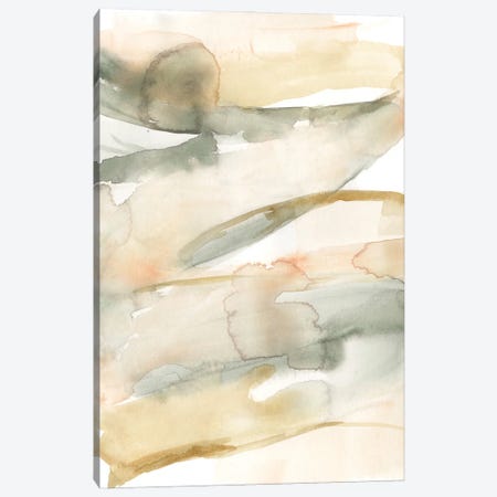 Concurrent Pastels I Canvas Print #JGO1160} by Jennifer Goldberger Canvas Artwork