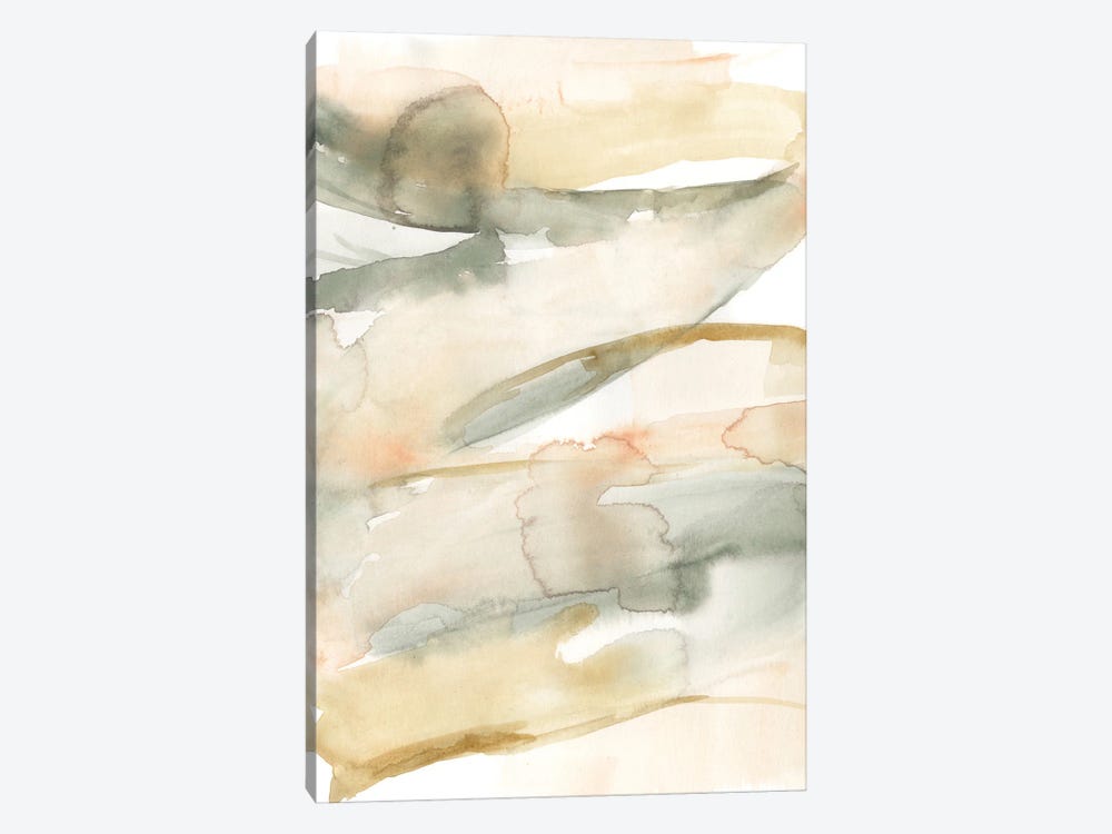 Concurrent Pastels I by Jennifer Goldberger 1-piece Canvas Art