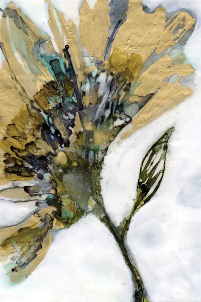 Flower Alloy II by Jennifer Goldberger framed canvas print