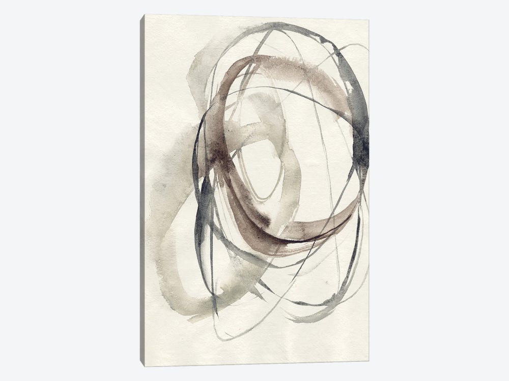 Spiral Hoops I by Jennifer Goldberger 1-piece Canvas Print