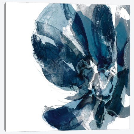 Blue Exclusion I Canvas Print #JGO1223} by Jennifer Goldberger Canvas Art Print