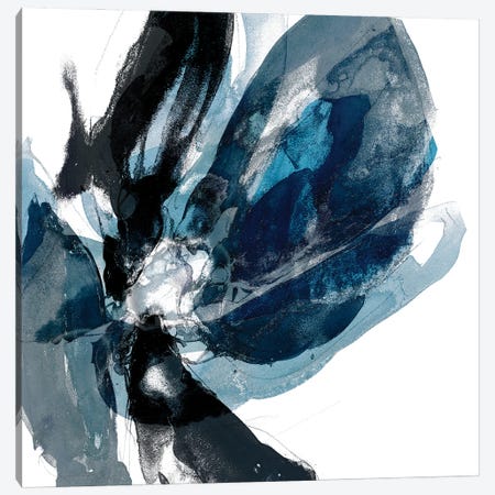 Blue Exclusion III Canvas Print #JGO1225} by Jennifer Goldberger Canvas Art