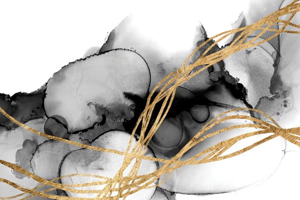 Alcohol Ink: Matrix Undulation II by Jennifer Goldberger