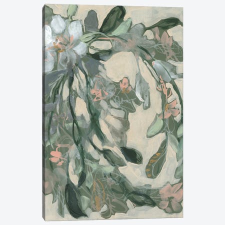 Cascading Bouquet I Canvas Print #JGO1277} by Jennifer Goldberger Art Print