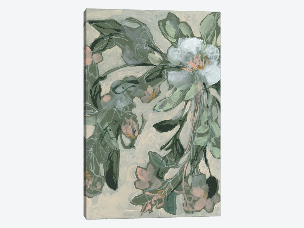 Cascading Bouquet II by Jennifer Goldberger 1-piece Canvas Art Print