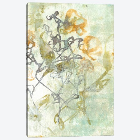 Washed Floral I Canvas Print #JGO128} by Jennifer Goldberger Canvas Art